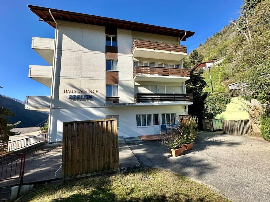 Cozy Flat For 2 Ideal Location Near Riederalp Мёрель Экстерьер фото